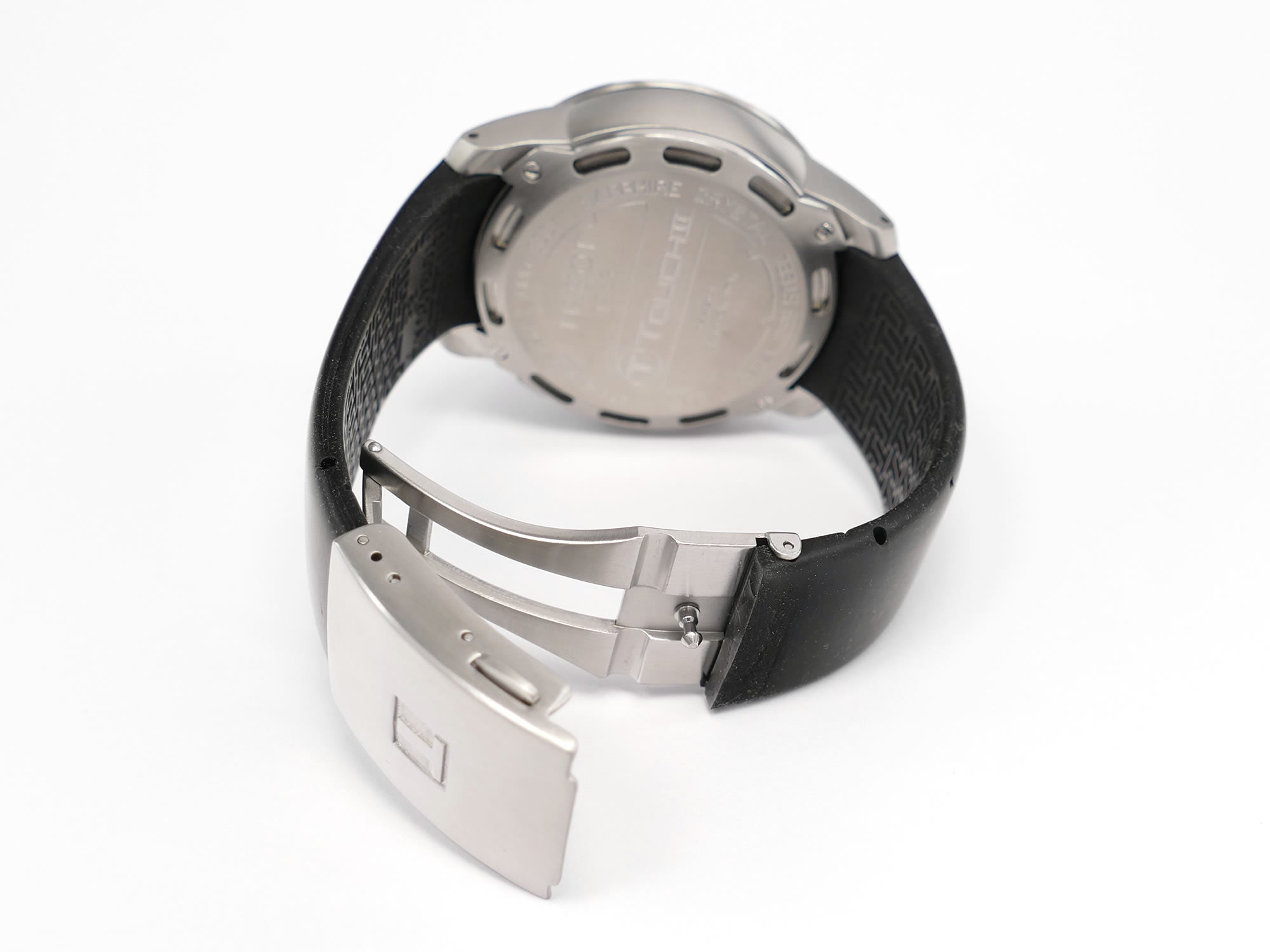 Tissot T-Touch II T047420A black rubber strap