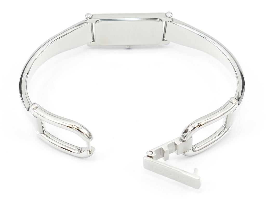 Gucci 1500 L Pink Mother of Pearl Dial Stainless Steel bangle