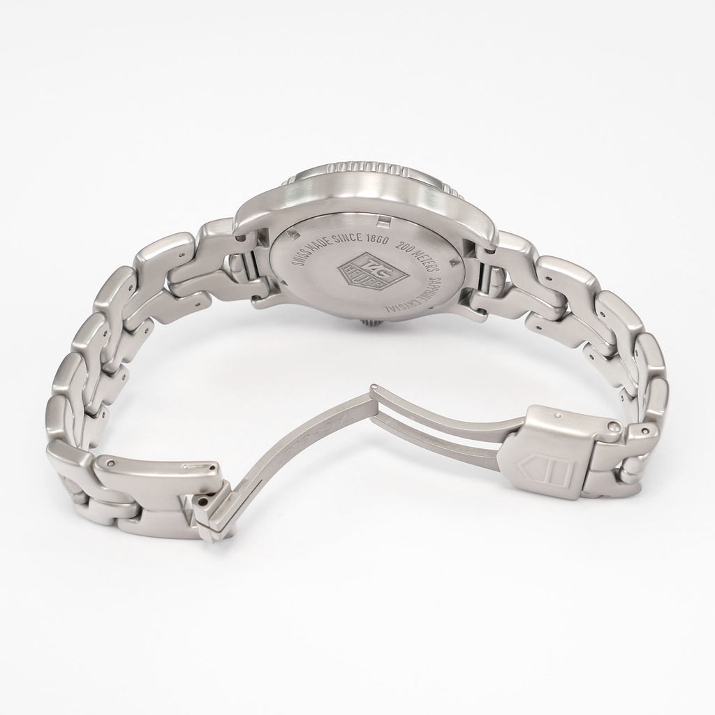 TAG Heuer Link WT1112 stainless steel folding clasp