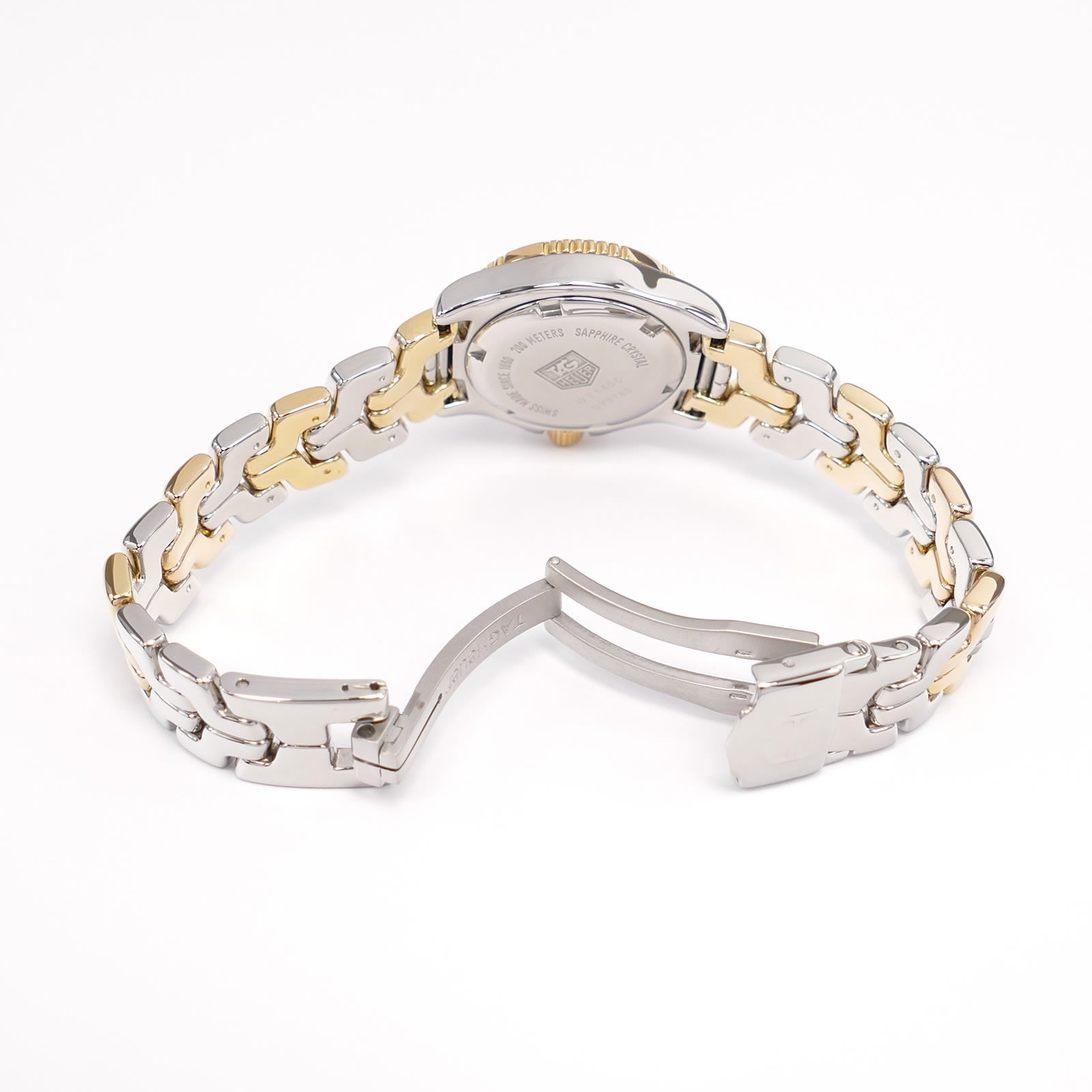 TAG Heuer Link WT1455 stainless steel folding clasp