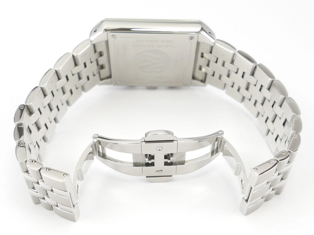 Raymond Weil Tango Chronograph Black Dial 4881-ST-00209 double folding stainless steel clasp