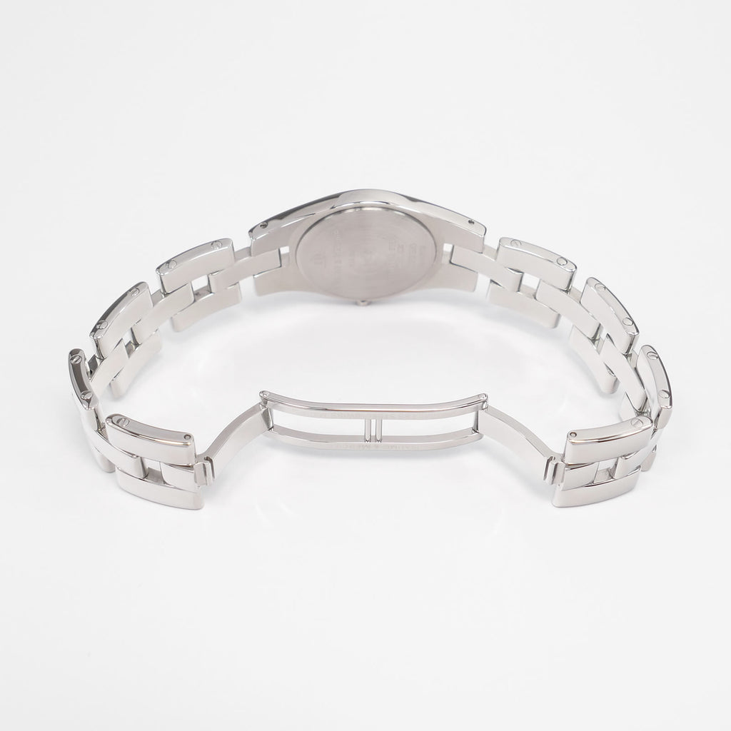 Baume & Mercier Linea MV045182 stainless steel bi folding clasp