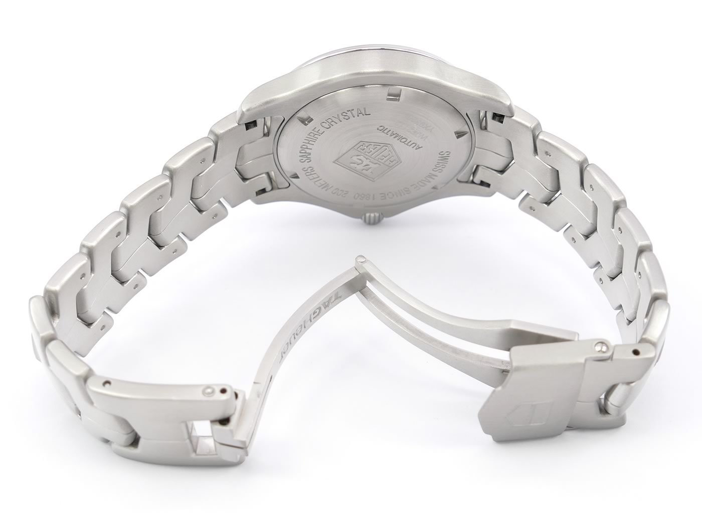 TAG Heuer Link WJF2112.BA0570 fold over clasp