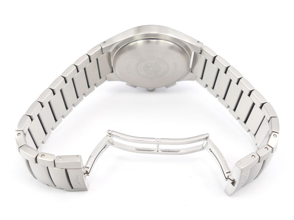 Longines Oposition Chronograph Black L3.618.4 stainless steel crown and pushers