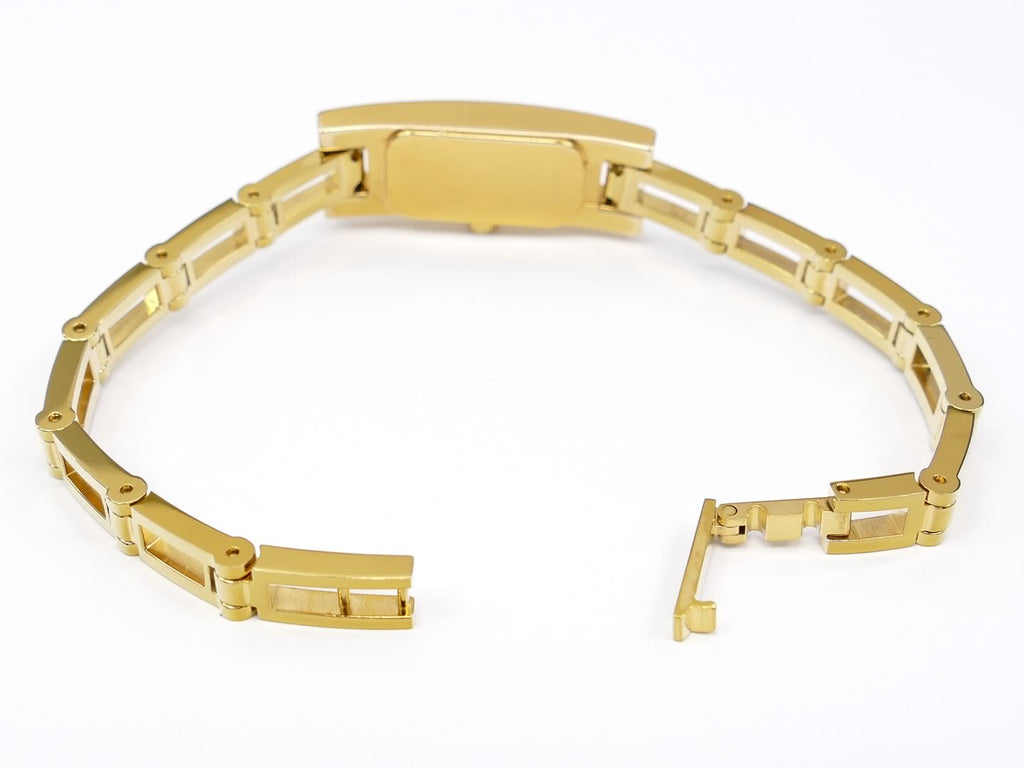 Gucci 3900 L Black Dial 18k gold clip