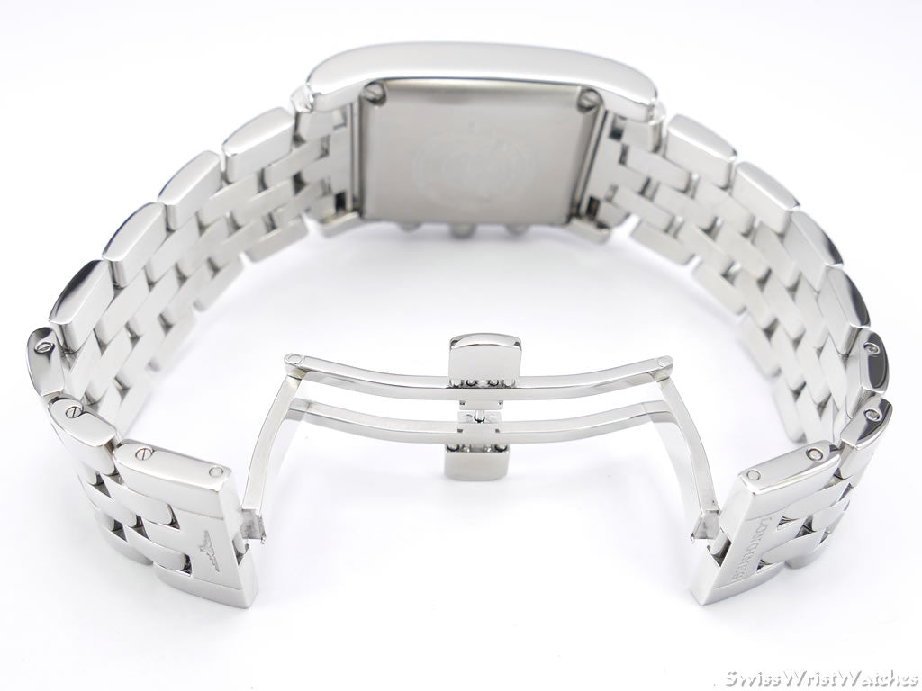 Longines DolceVita Black Chronograph L5.656.4.79.6 side view