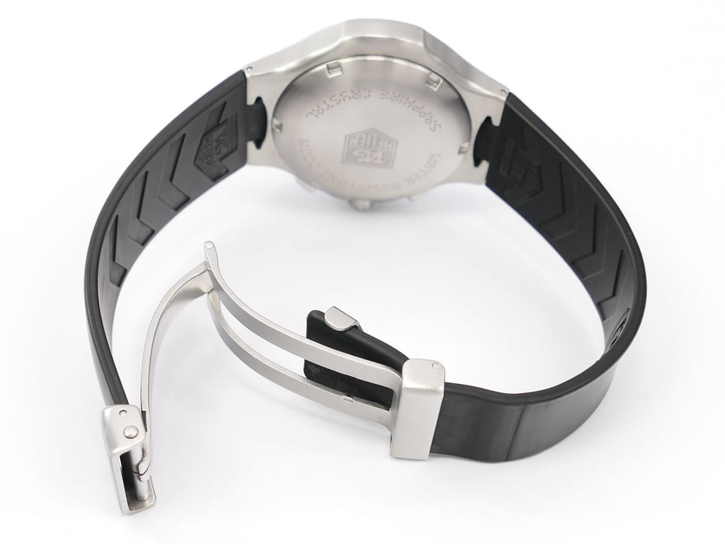 TAG Heuer Kirium F1 Black Dial CL111A.FT6000 black rubber strap