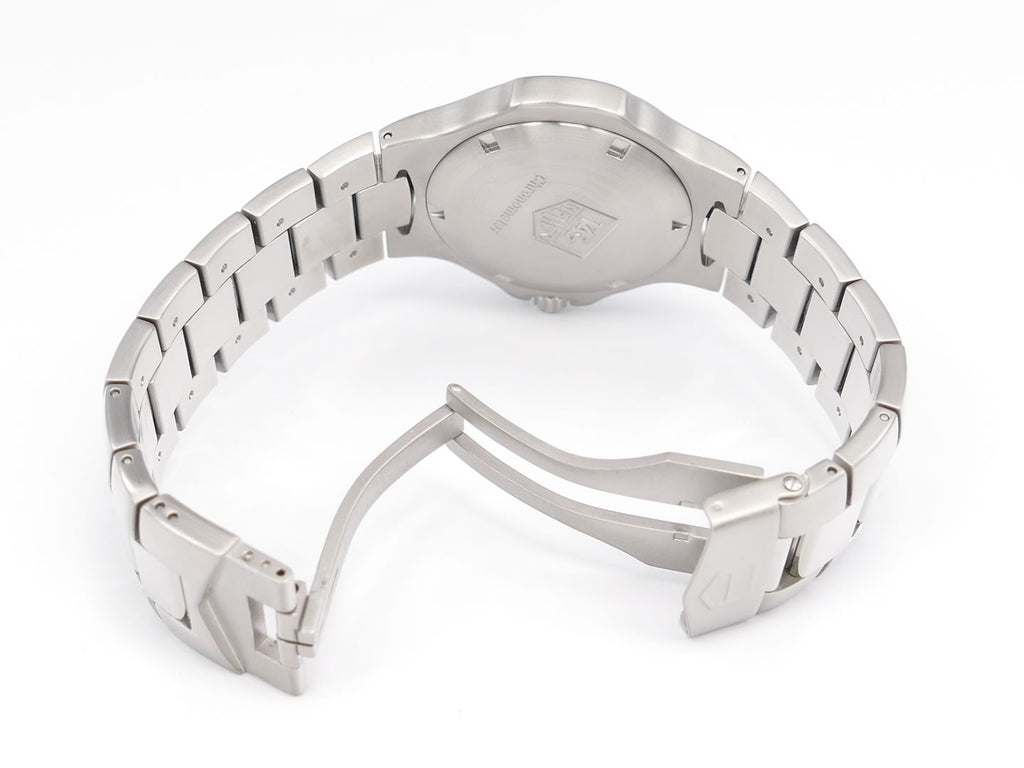 TAG Heuer Kirium Blue WL511A.BA0701 folding clasp with security clasp