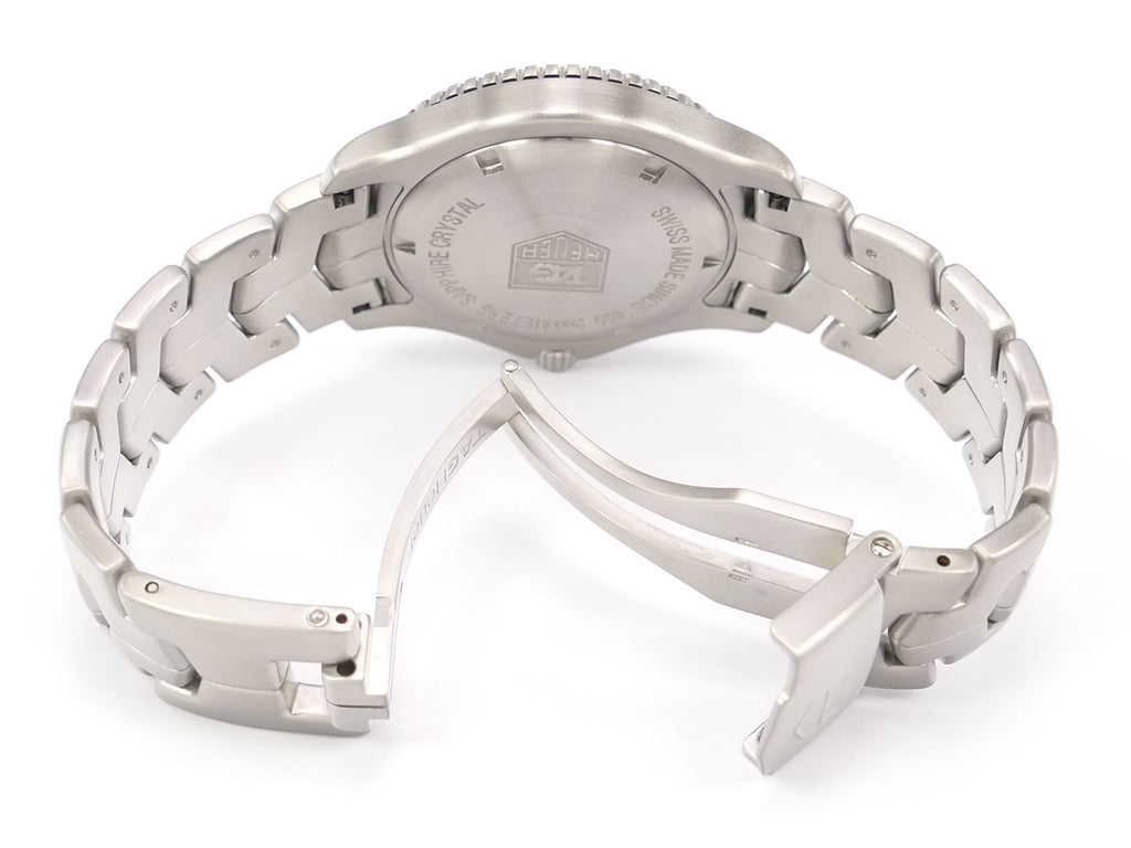 TAG Heuer Link Black WJ1110.BA0570 folding clasp with security clasp