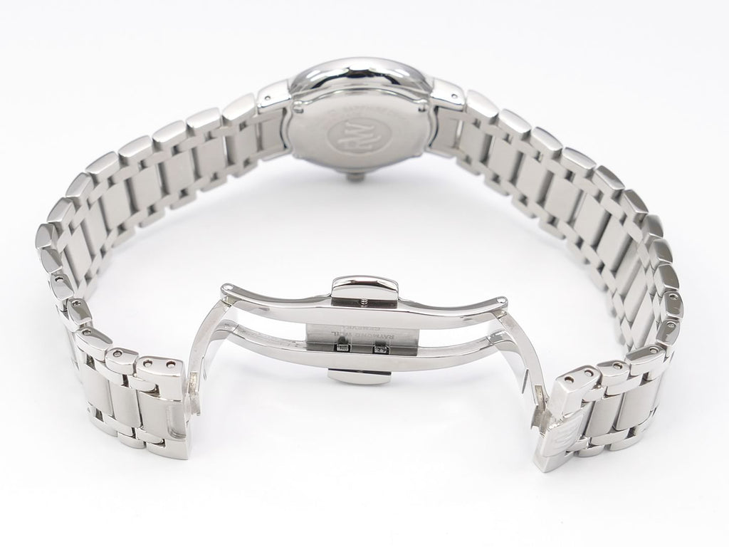 Raymond Weil Othello White 2321-ST-00984 bi folding clasp