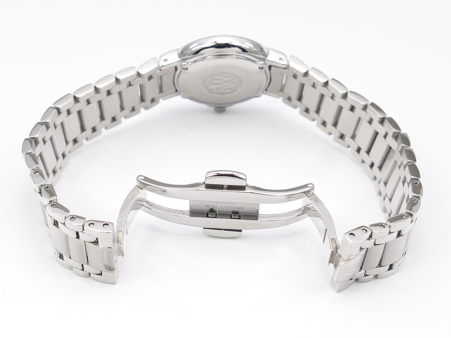 Raymond Weil Othello White 2321-ST-00984 bi folding clasp