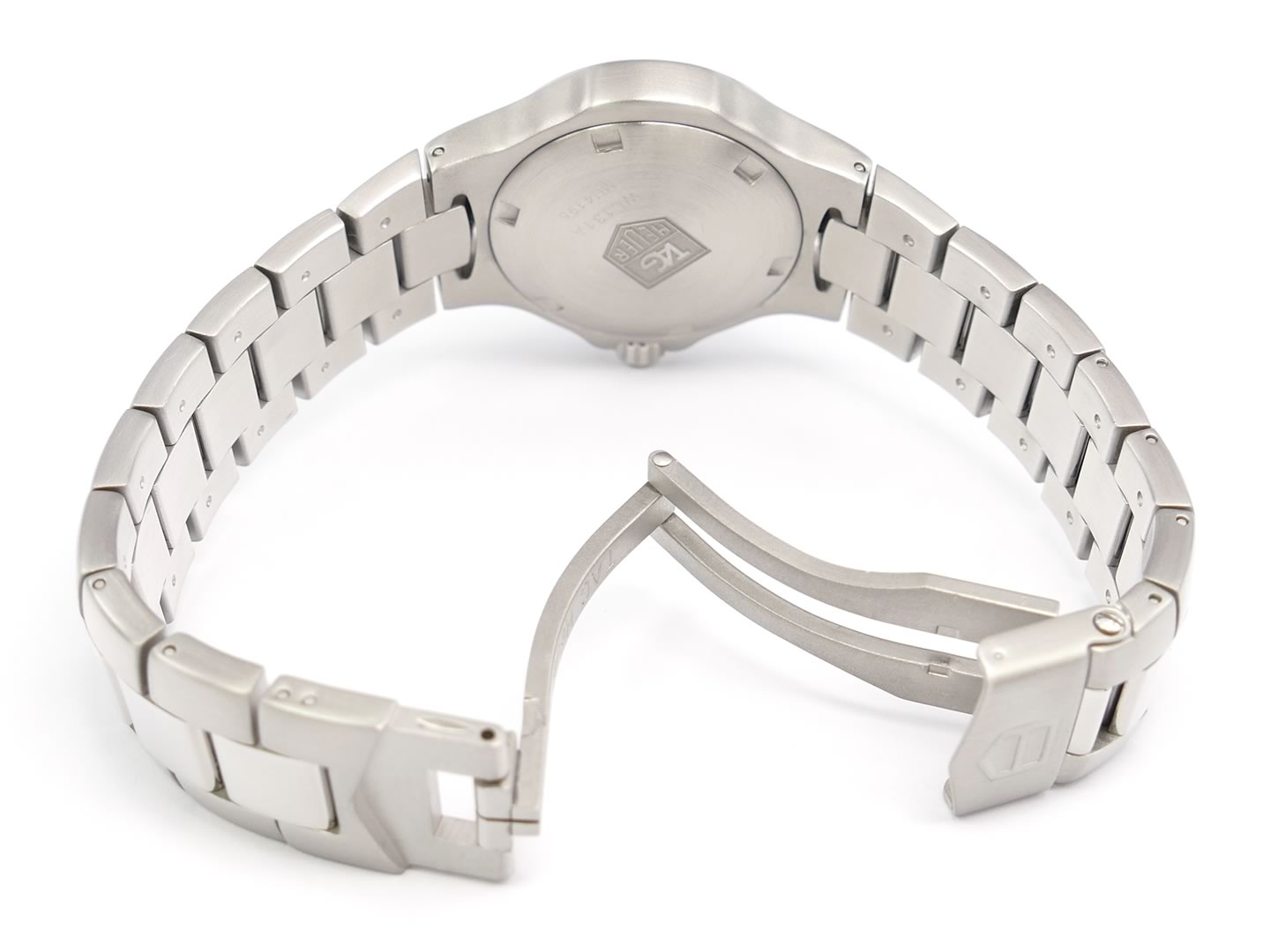 TAG Heuer Kirium Blue Mother of Pearl WL131A.BA0709 folding clasp