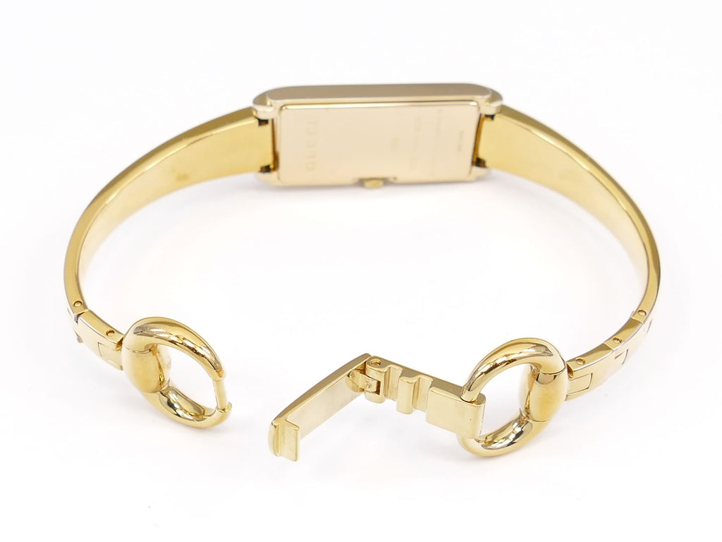 Gucci G-Line 109 18k gold jewellery clip