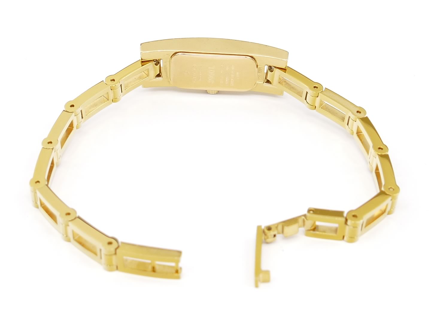 Gucci 3900 L Champagne Dial 18k Gold Plated Bracelet – SWWatches