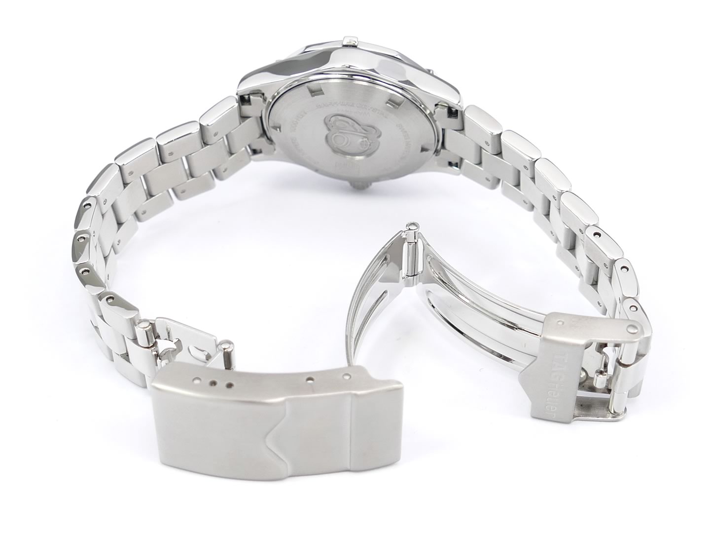 TAG Heuer Aquaracer WAF1414.BA0812 folding clasp and wet suit expansion clasp 