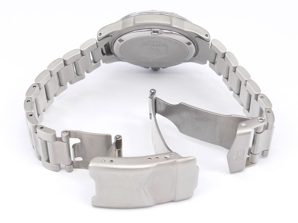 TAG Heuer 4000 WF1211-K0 folding clasp with wet suit expansion