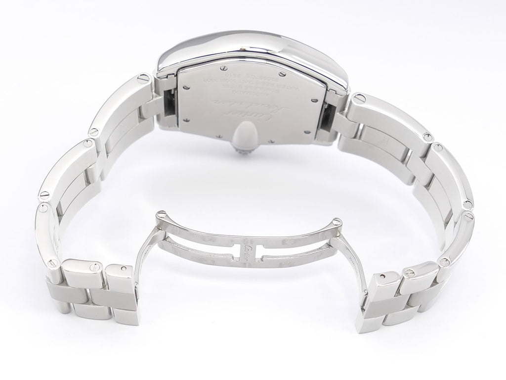 Cartier Roadster 2510 Silver double folding clasp