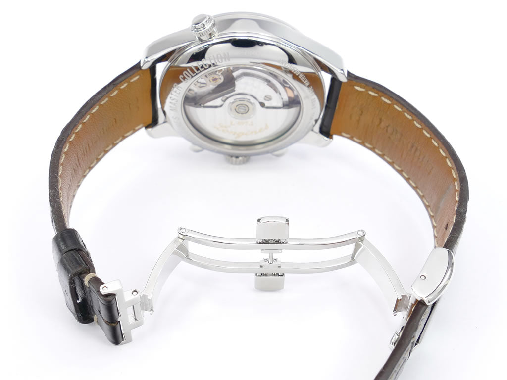 Longines Master Collection Silver L2.714.4.78.3 side view