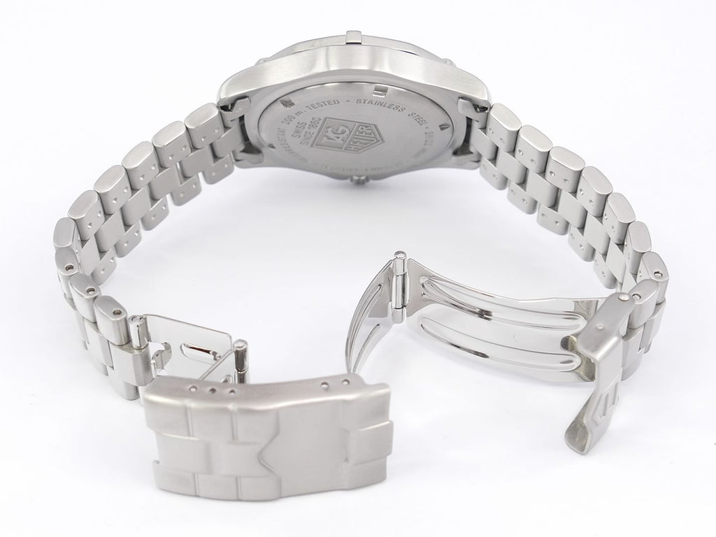 TAG Heuer 2000 Classic Black Dial WK1110.BA0317 folding clasp and wet suit expansion