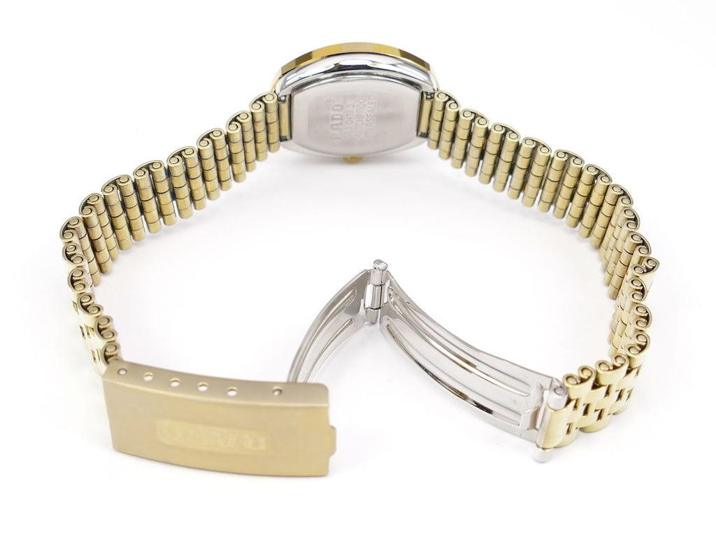 Rado Diastar Champagne folding stainless steel clasp