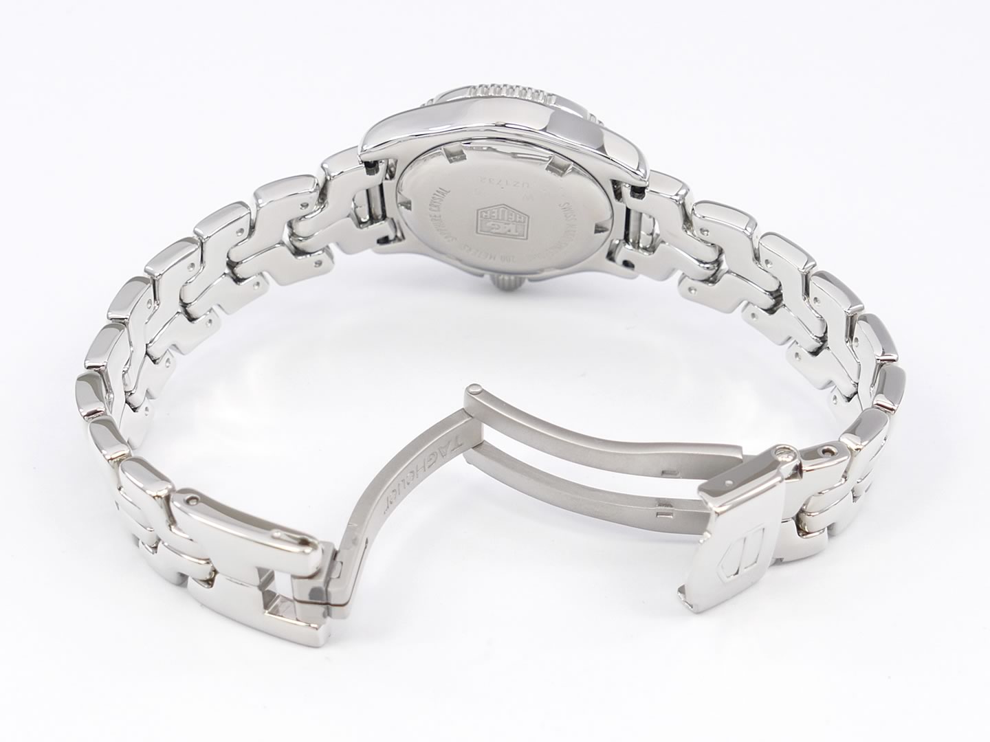 TAG Heuer Link Blue WT1415.BA0561 screw down crown