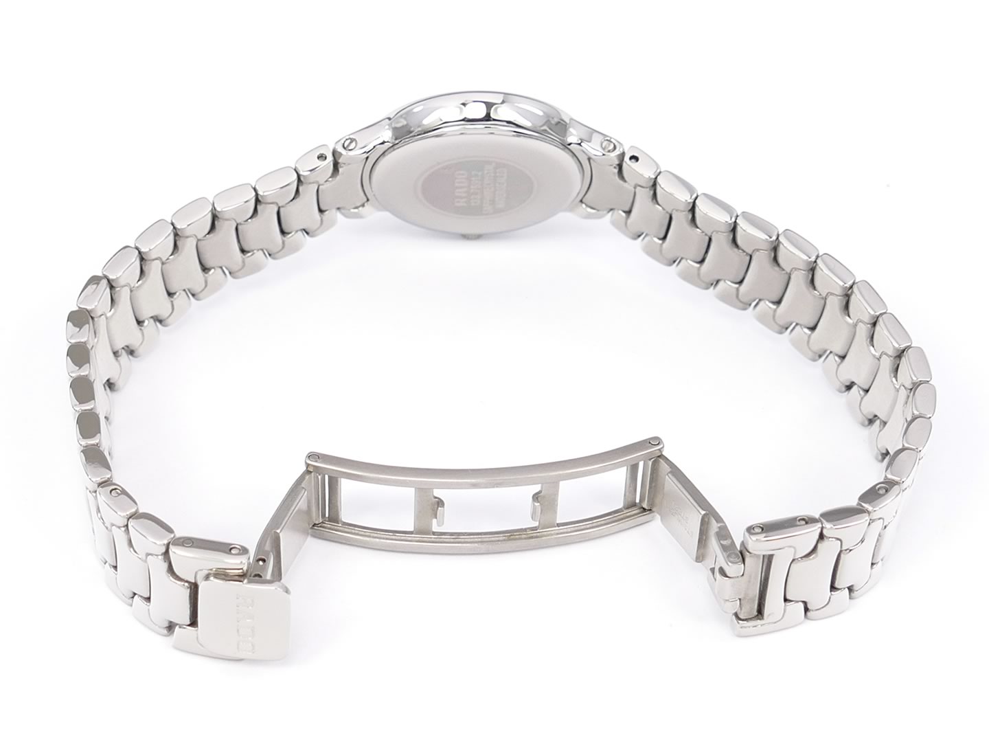 Rado Florence Silver 133.7591.2 double folding clasp