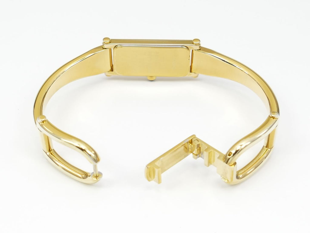 Gucci 1500L 18k Gold Plated Small Bangle