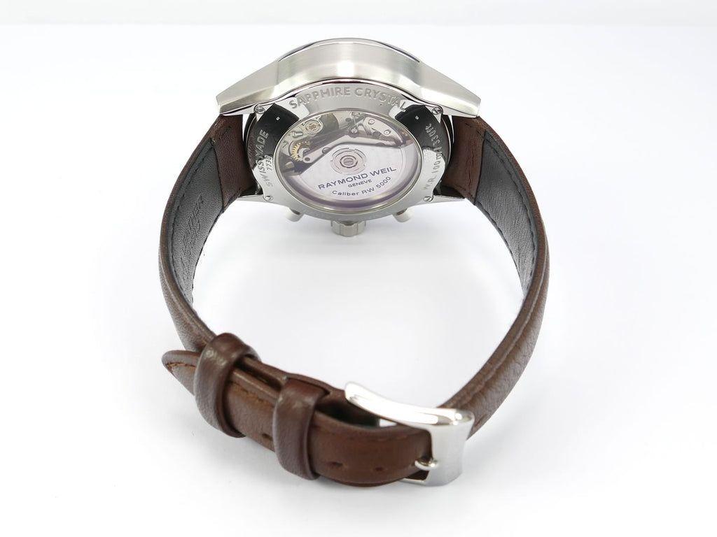 Raymond Weil Freelancer Black Chronograph 7730-STC-20101 side view