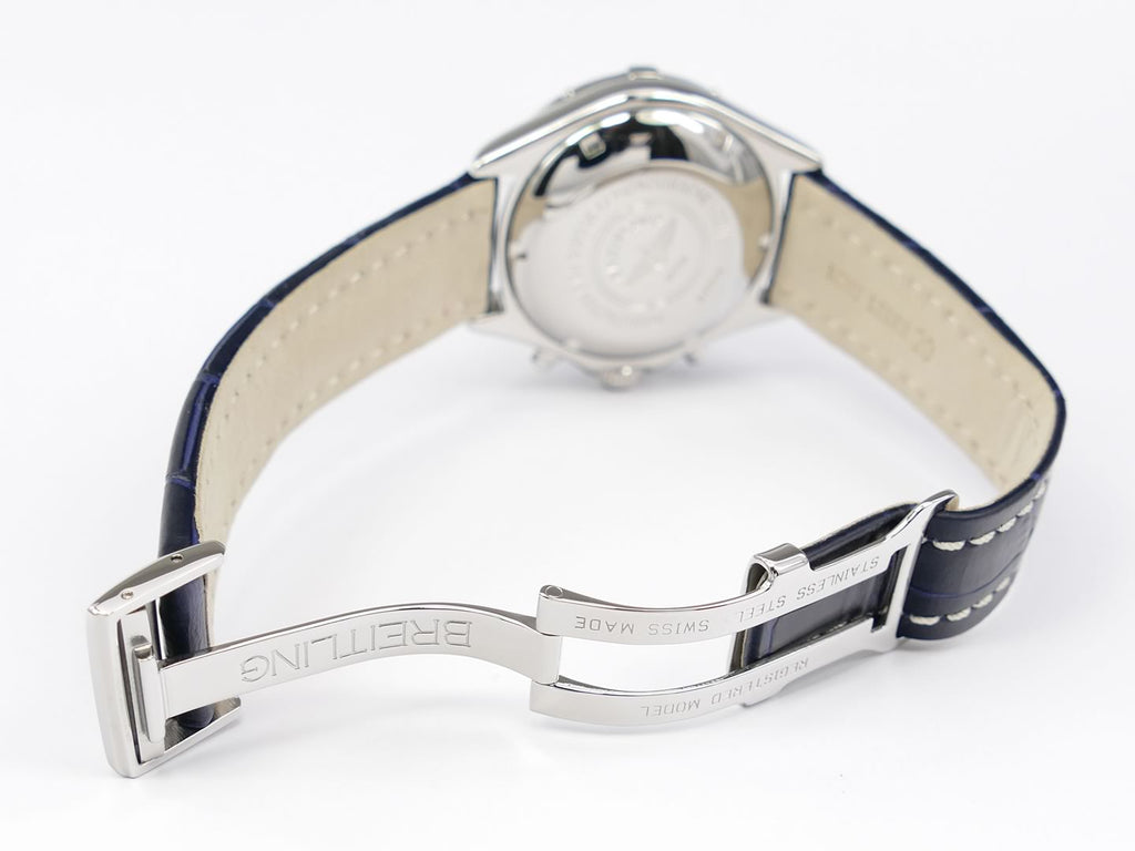 Breitling Colt Chrono Blue A13035 deployment clasp