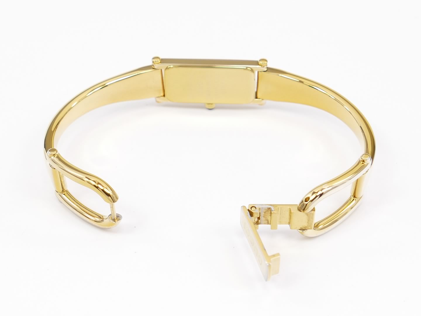 Gucci 1500L 18k Gold Plated Bangle clip
