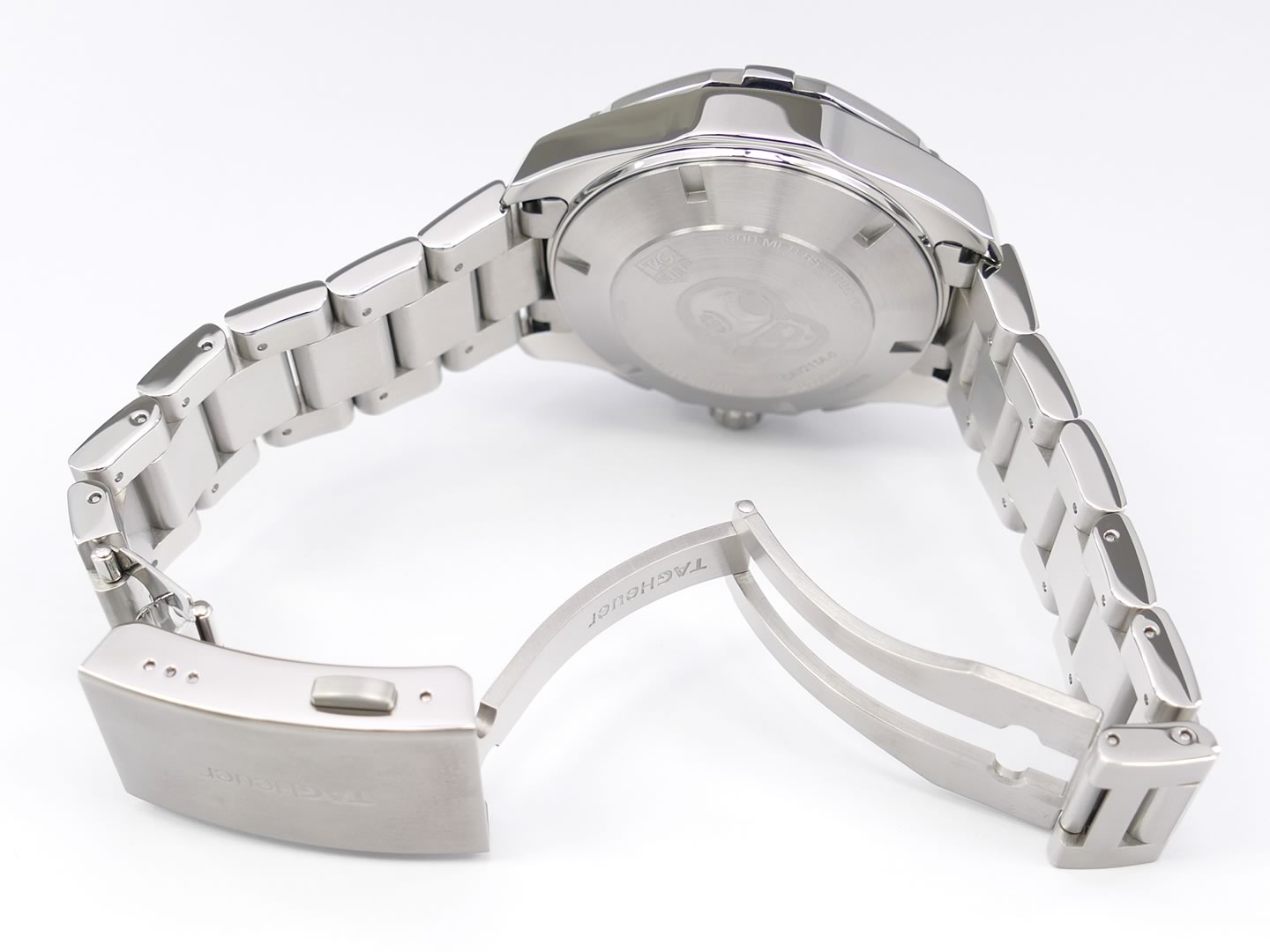 TAG Heuer Aquaracer CAY211A.BA0927 folding clasp with wet suit expansion