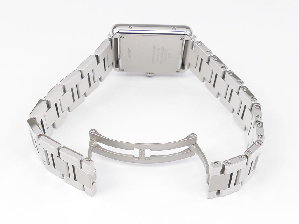 Cartier Tank Solo 3170 double folding clasp