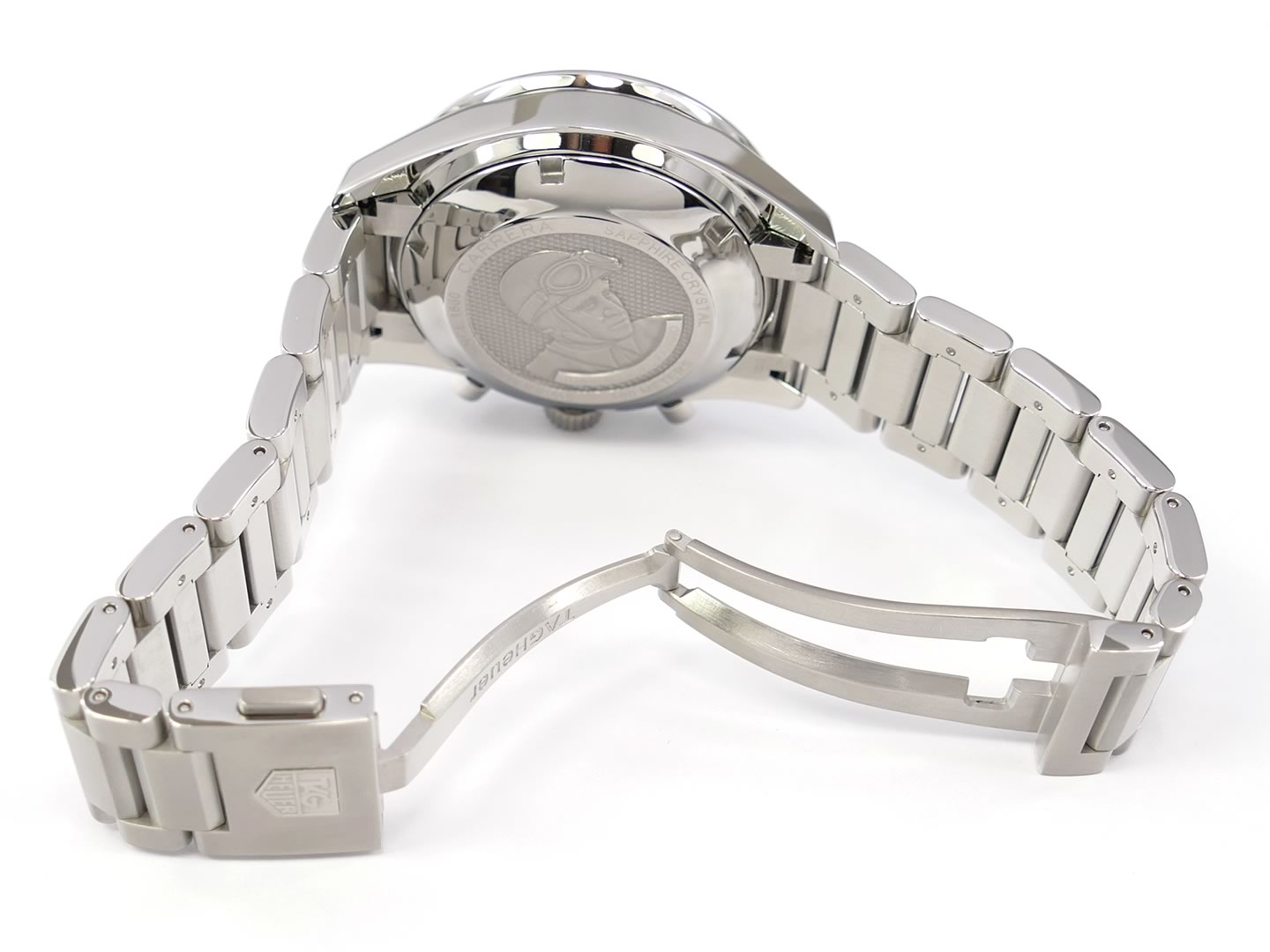 TAG Heuer Carrera CV201AJ.BA0727 folding clasp