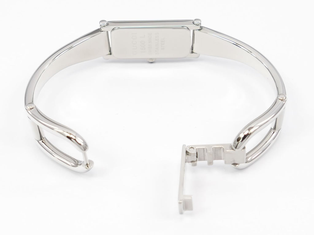 Gucci 1500L Stainless Steel Bangle with clip