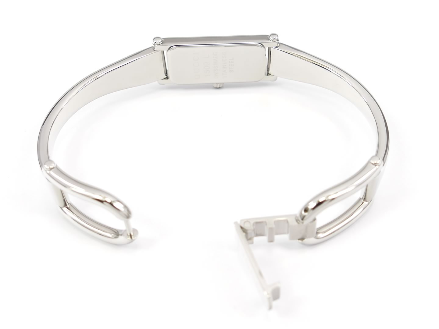 Gucci 1500L Stainless Steel Bangle clip