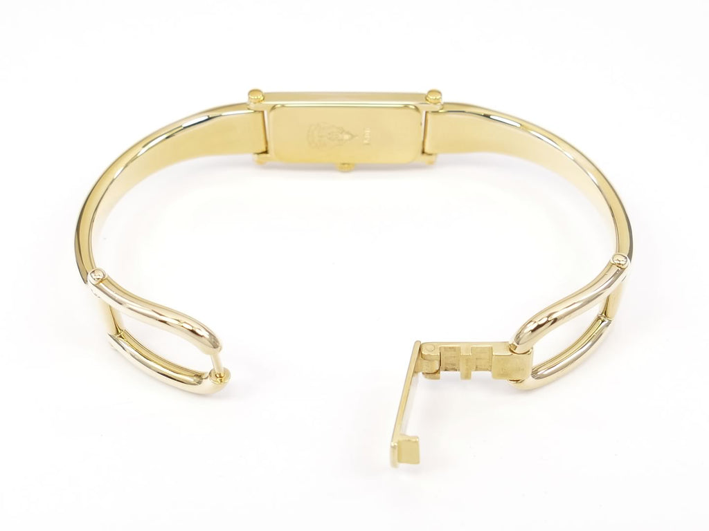 Gucci 1500 18k Gold Plated Bangle clip