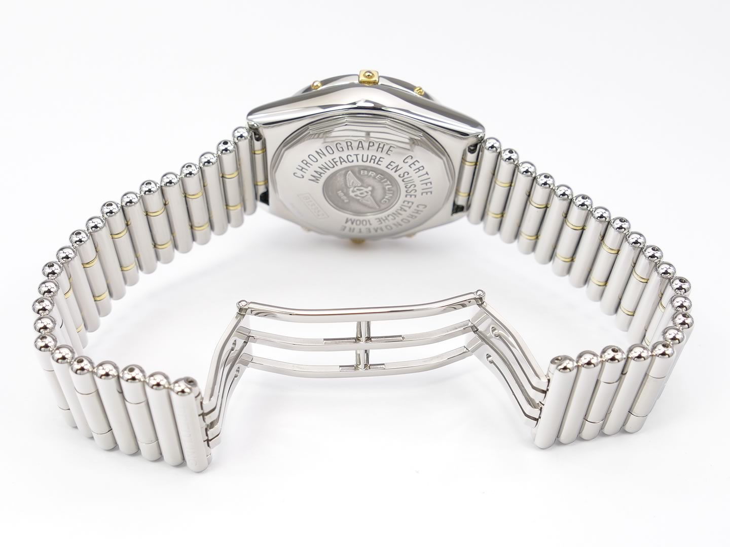 Breitling Chronomat B13352 double folding clasp