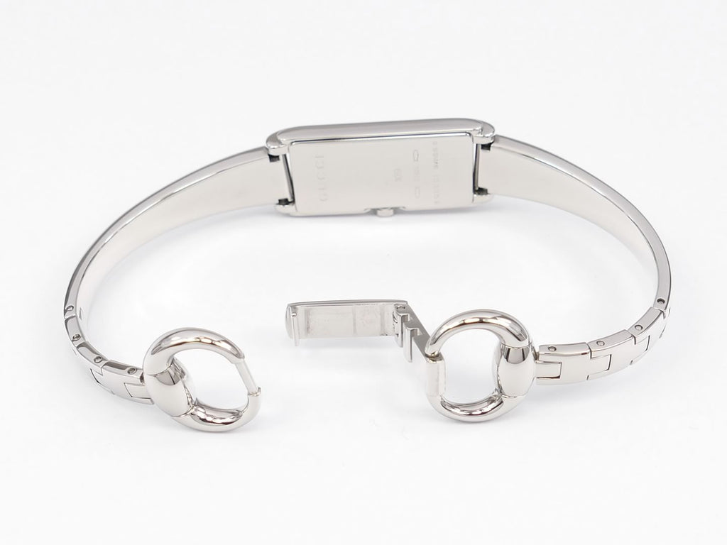 Gucci G-Line 109 YA109519 Stainless Steel Bangle clip