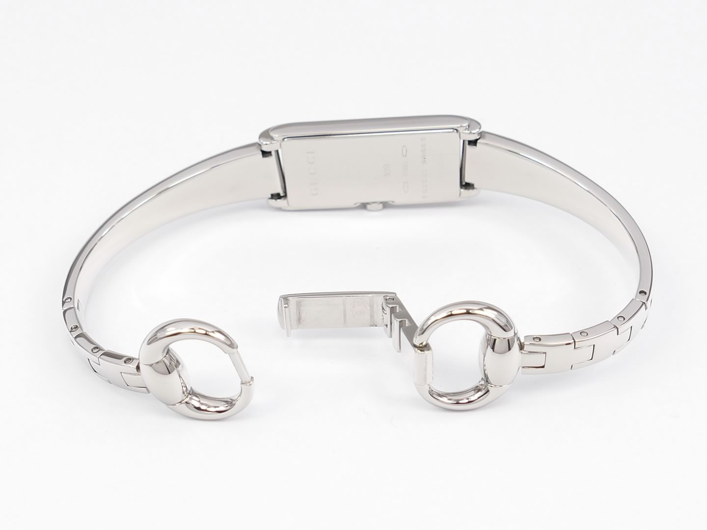 Gucci G-Line 109 YA109519 Stainless Steel Bangle clip