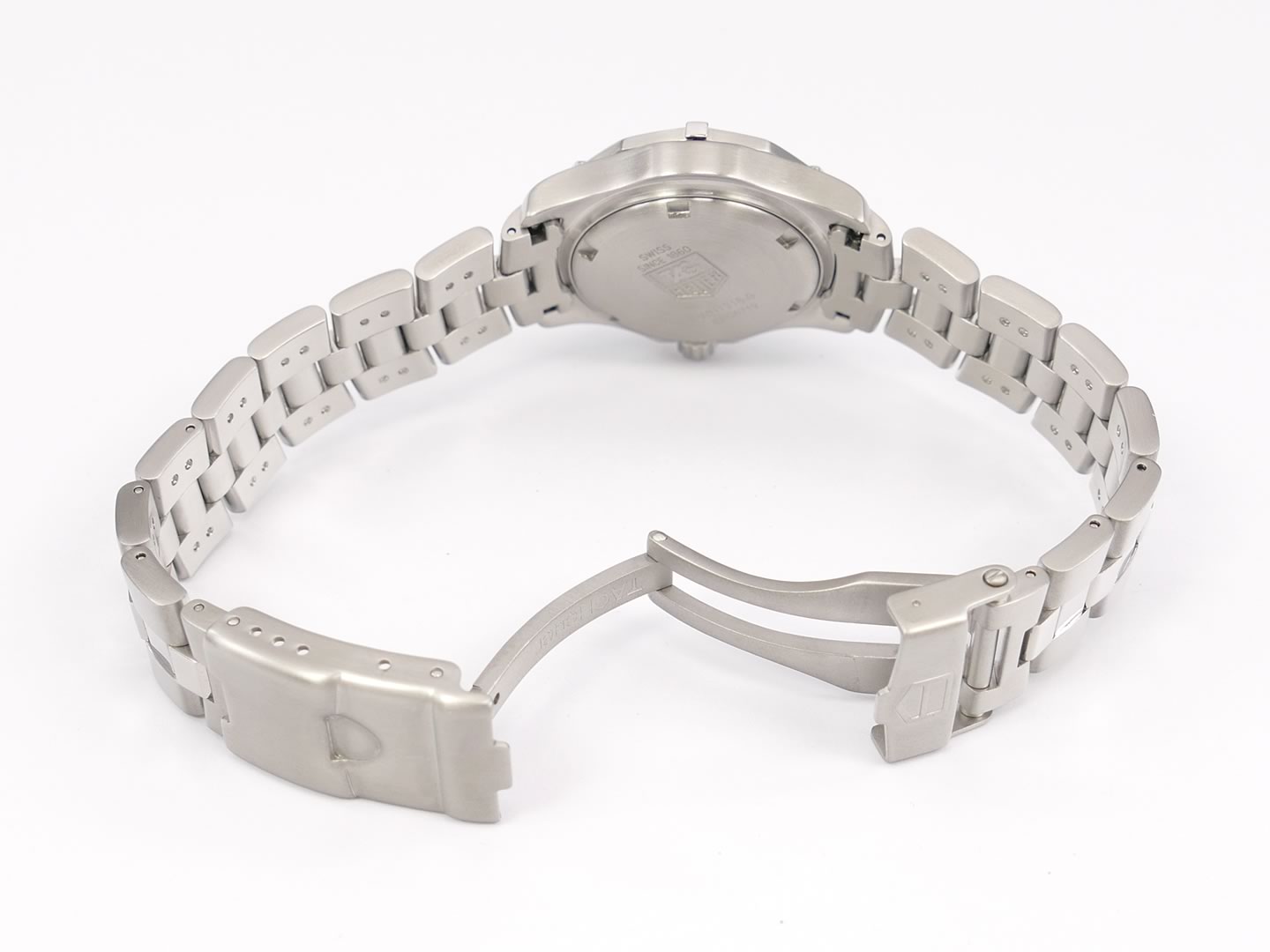TAG Heuer 2000 Exclusive folding clasp with security clasp