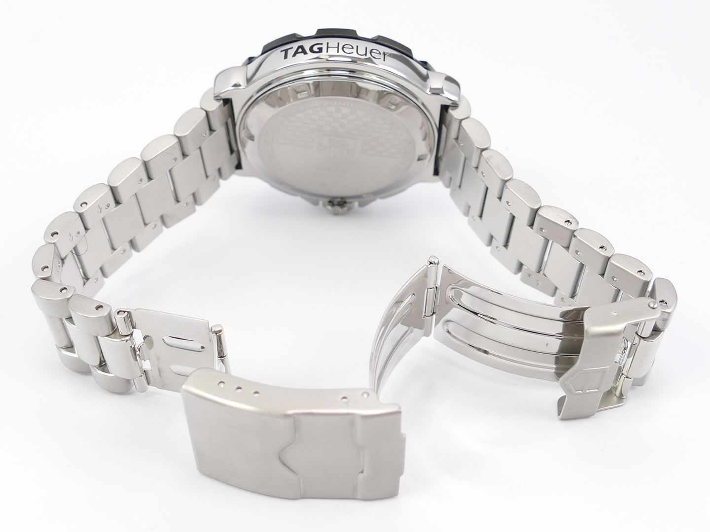 TAG Heuer Formula 1 Chronograph CAH1015.BA0855 folding clasp with wet suit extension