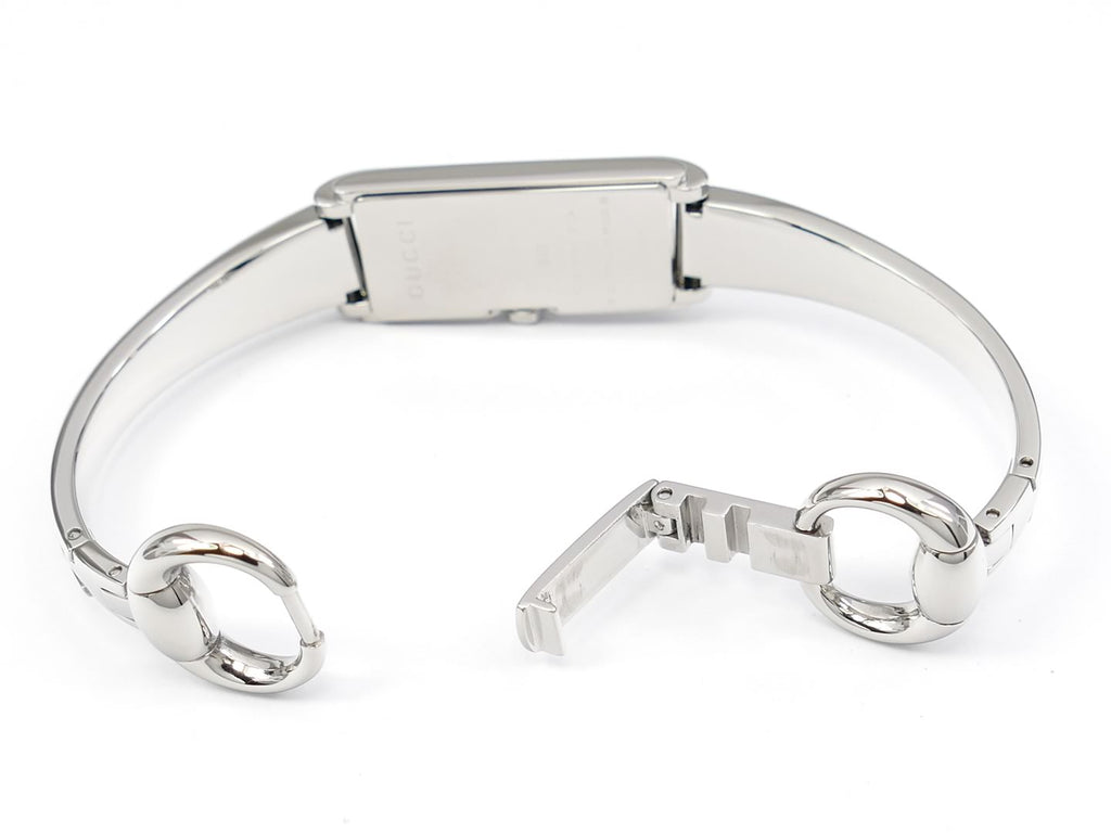 Gucci G-Line 109 Silver YA109523 Stainless Steel Bangle