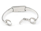 Gucci G-Line 109 Silver YA109523 Stainless Steel Bangle