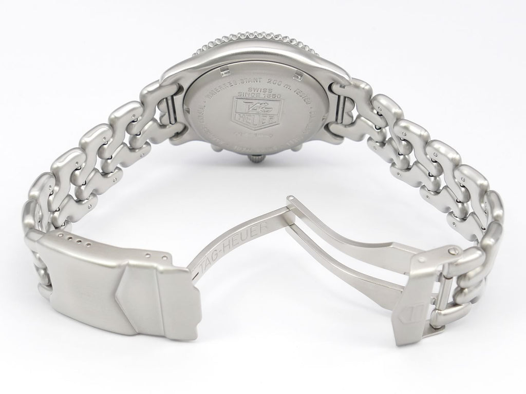 TAG Heuer SEL Chronograph CG1110-0 folding clasp with security clasp