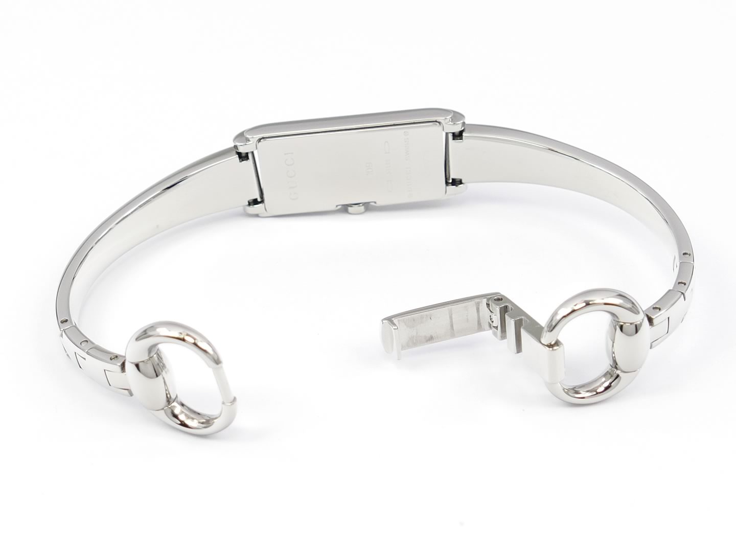 Gucci G-Line 109 Silver YA109519 Stainless Steel clip