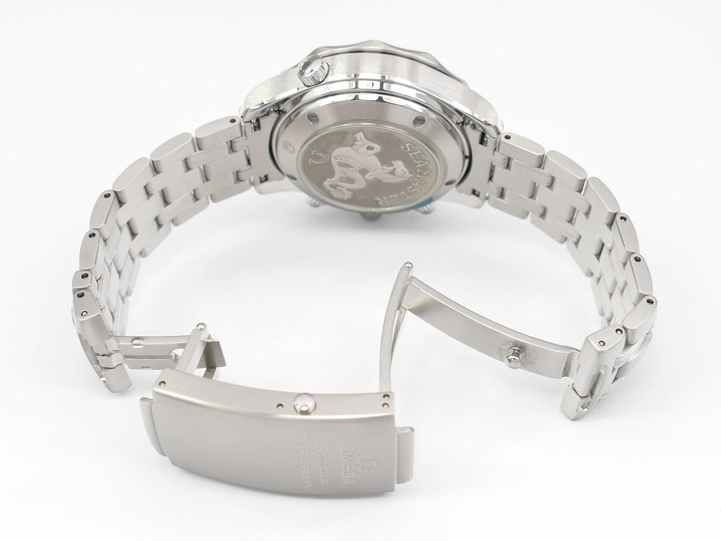 Omega Seamaster Chrono 2225.80.00 stainless steel folding clasp