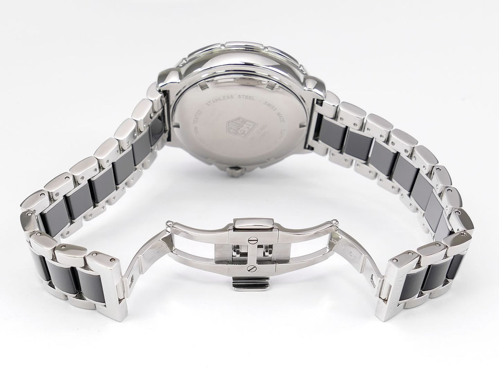 TAG Heuer Formula 1 Black Ceramic CAH1210.BA0862 double folding clasp