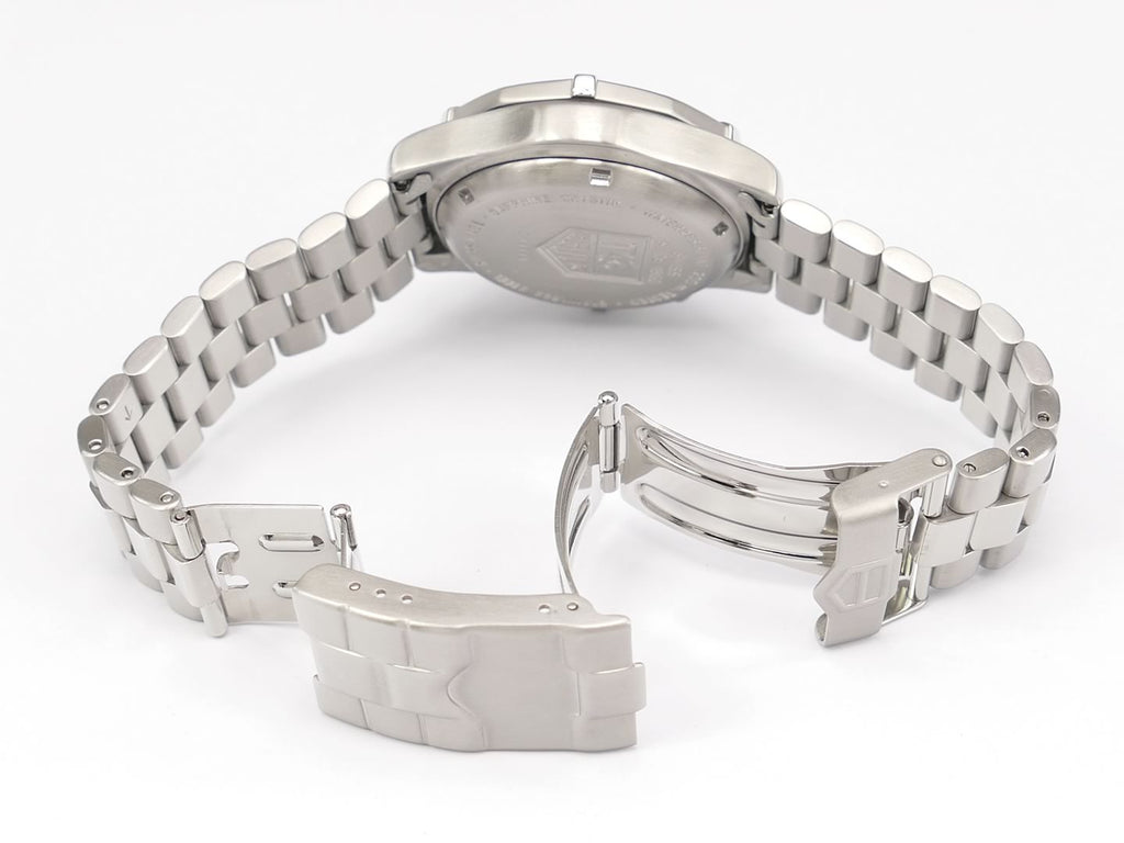 TAG Heuer 2000 CK1111.BA0328 folding clasp with wet suit expansion and security