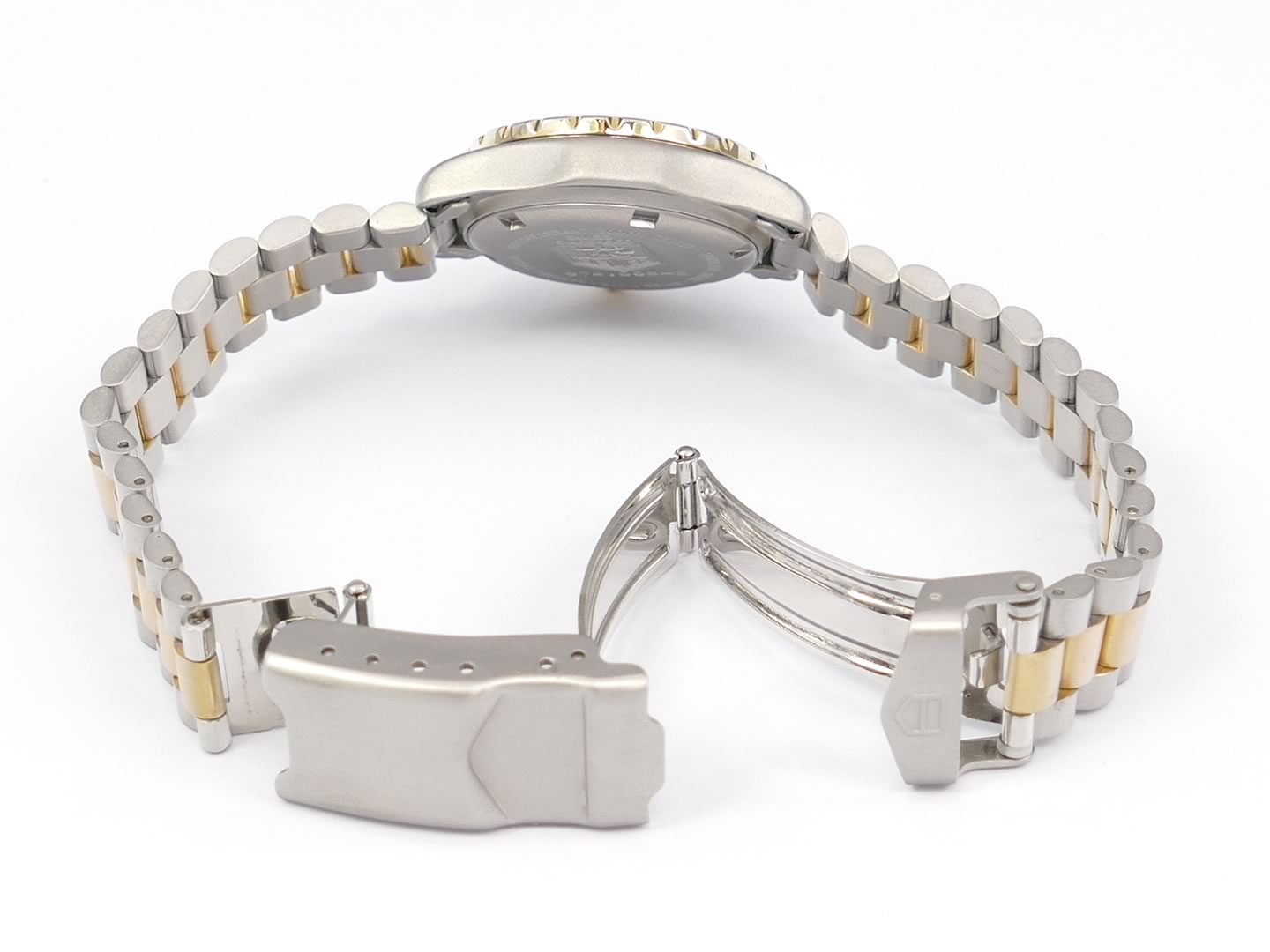 TAG Heuer 1500 Stainless Steel folding clasp with wet suit expansion 974.008-2