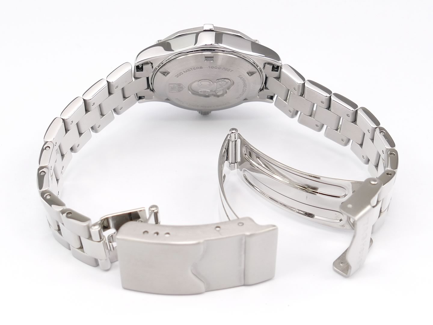 TAG Heuer Aquaracer WAF1410.BA0823 folding clasp with wet suit expansion